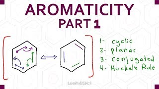 Aromaticity Part 1  Cyclic Planar Conjugated and Huckels Rule [upl. by Turmel]