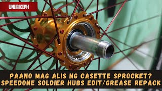 SPEED ONE SOLDIER HUBS EDIT AND REPACK 2021  PAANO MAG ALIS NG CASSETTE  UNLI BIKE PH Vlog 9 [upl. by Schick55]