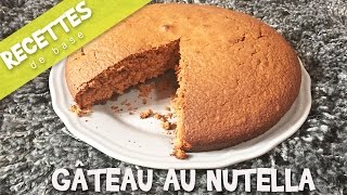 Recette du gâteau au nutella [upl. by Atirahs]