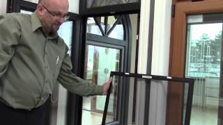 How to Install a EuroLine Tilt amp Turn Window Screen [upl. by Aimik446]