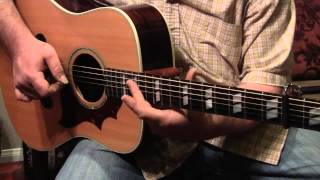 Police Dog Blues Finger Style Blues lesson [upl. by Havard]