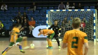 2013 OFC Futsal Championship Invitational  Final  Malaysia vs Australia Highlights [upl. by Nnylassej3]