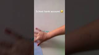 Home School bank account 🤣 [upl. by Bee]