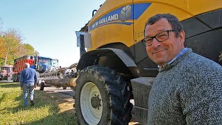 Le chantier densilage de luzerne chez JeanBernard  2021 [upl. by Peery943]