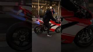 DUCATI 1299 Superleggera Panigale R 1199 1299 V4 Akrapovic full exhaust sound🔥 [upl. by Neenaej175]