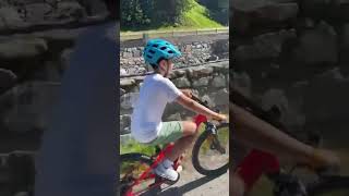 Fahrradtour in den Schweizer Bergen🏔️🚴‍♂️ ￼￼berge fluss hiking mountains schweiz [upl. by Uyerta7]