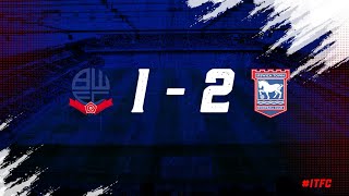 HIGHLIGHTS  Bolton 1 Town 2 [upl. by Ahsekal]