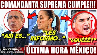 MIERCÓLES BOOOM ¡DECRETAZO VS PRIAN EN PRIMER MAÑANERA COMANDANTA SUPREMA CLAUDIA CUMPLE [upl. by Yelsnik]