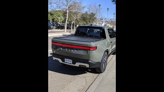 Rivian Electric Truck VIP Tour Venice Beach Los Angeles CA [upl. by Aibun]