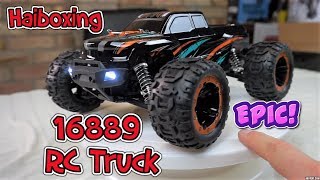 Haiboxing 16889 4WD 116 Brushless Waterproof Offroad Monster Truck RC Car RTR [upl. by Daigle8]