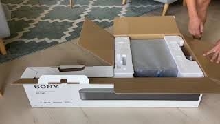 Sony Soundbar HTS350 Unboxing Setup Test  GV Unboxing [upl. by Blakeley]