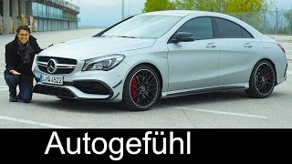 Mercedes CLA Coupé 45 AMG FULL REVIEW test driven 381 hp MercedesAMG [upl. by Duvall900]