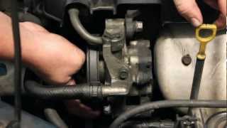 How to Change Power Steering Pump Hyundai [upl. by Tarttan]