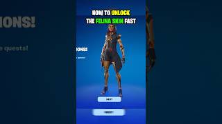 how to get Felina skin fast in fortnite [upl. by Oker]