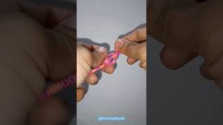 Method 2 A Basic Knot💡🎵 that should be in every knotters repertoiremusic knots hobbyist shorts [upl. by Dareg]