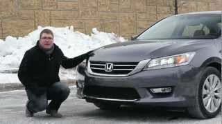 IHS Auto Reviews 2013 Honda Accord Touring with HondaLink [upl. by Nylarat]