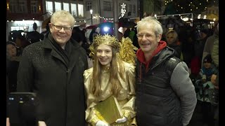 Die Eröffnung des Weihnachtsmarkts in Bayreuth 2023 TV Oberfranken [upl. by Helms562]