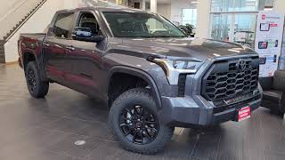 2024 Toyota Tundra Limited w Lift Kit in Magnetic Grey Metallic [upl. by Nref]