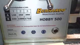 Tokarnia bernardo hobby 500 230v [upl. by Ethelred589]