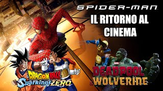 IL RITORNO DI SPIDERMAN AL CINEMA NUOVO GAMEPLAY SPARKING ZERO WOLVERINE VS HULK  NEWS [upl. by Mannie486]