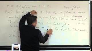 MATH501 Real Analysis  I Lecture 26 [upl. by Studnia]