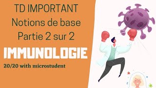 TD1 immunologie suite l2 snv usthb [upl. by Wun]