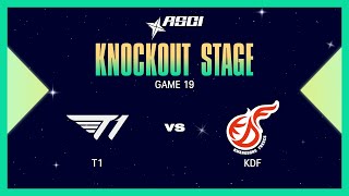 T1 vs KDF  녹아웃스테이지 Day7  0917  2024 아시아 스타 챌린저스 인비테이셔널 [upl. by Adle97]