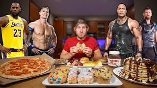 Eating The UNHEALTHIEST Celebrity Cheat Meals [upl. by Brinna]