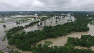 Bridgeland Historic Flood  April 18th 2016  Cypress Texas  4k Resolution [upl. by Zacek]