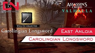 AC Valhalla East Anglia Gear Wealth  Carolingian Longsword Weapon Location [upl. by Fakieh]