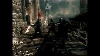 Skyrim Battle of windhelm Death to the stormcloaks [upl. by Aiynat]