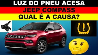 Jeep Compass luz do pneu vazio acesa no painel qual a solução [upl. by Tuchman]