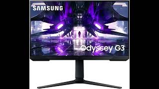 Review SAMSUNG 24quot Odyssey G32A FHD 1ms 165Hz Gaming Monitor LS24AG320NNXZA 2024 [upl. by Walker]