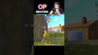 OP REACTION RG GAMER 1 VS 4 freefire shorts garenafreefire [upl. by Aerdnahs788]