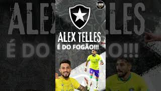 Botafogo acerta contratação do lateralesquerdo Alex Telles BOTAFOGO JOHNTEXTOR shorts [upl. by Lyred]