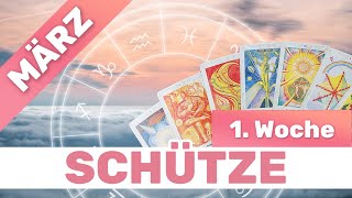 Schütze♐ KW 9 26 Februar  3 März 24 Sanftmütig werden  Tarot Horoskop Orakel Zukunft Taroskop [upl. by Enra]