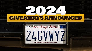 2024 Padres Giveaways Just Dropped [upl. by Eillak]