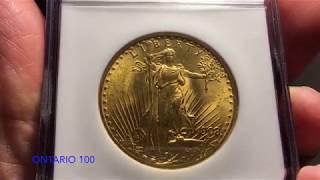 Pre 1933 Gold  The St Gaudens 20 Gold Piece [upl. by Nancy]