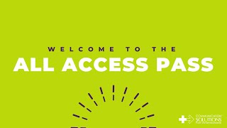 Get the All Access Pass [upl. by Neelyk]