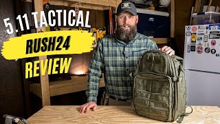 511 Rush24 Review  Good EDC Bag [upl. by Tadashi]