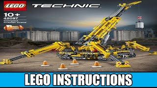 LEGO Instructions  Technic  42097  Compact Crawler Crane [upl. by Lleynad]