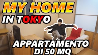 Vivere a TOKYO Giappone in 50 m²  Appartamento TOUR di Sebastiano Serafini con Mery [upl. by Atinek]