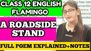 A Roadside Stand Summary Class 12 Hindi English Academy [upl. by Aloibaf]