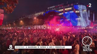 Coupe du monde 2018  France  Après la qualification en finale la fête et lémotion [upl. by Sufur]