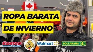 Dónde comprar la ROPA DE INVIERNO MÁS BARATA en Canadá [upl. by Oyr]