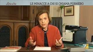 Minacce a chi si chiama Fornero  Solidarietà in diretta dallex Ministro [upl. by Ivory]