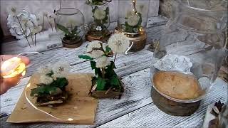 DIY BASTELN die Pusteblumen kommenzauberhafte LED DEKO im Glas komplett in Upcycling [upl. by Prospero]