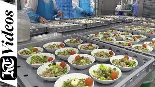 Inside the kitchen of Emirates Airline the world’s largest flying restaurant [upl. by Hakvir]