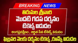 Tirupati darshan tickets release for Feb 2024  Tirumala Tirupati Temple  Bhakthi Margam Telugu [upl. by Nnybor]