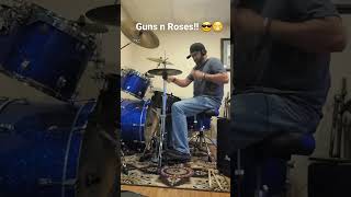 Guns n Roses Mr Brownstone drum cover [upl. by Annabela766]